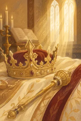 Christ the King Sunday Crown and Scepter