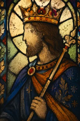 Christ the King Stained Glass Glory