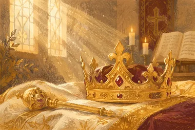 Christ the King Sunday Crown and Scepter