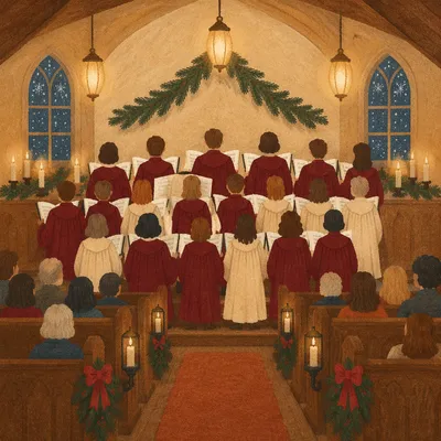Christmas Choir Cantata in Chapel Robes