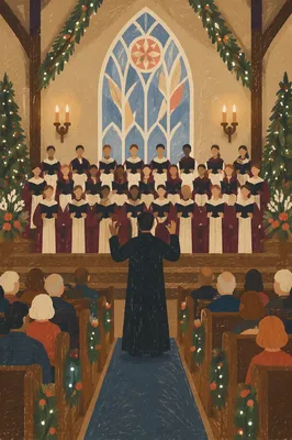Christmas Choir Cantata in Chapel Robes
