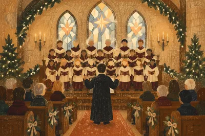 Christmas Choir Cantata in Chapel Robes