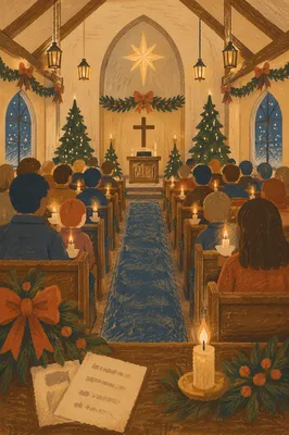 Christmas Eve Candlelight Service in Chapel