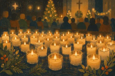 Christmas Eve Candlelight Service Votives