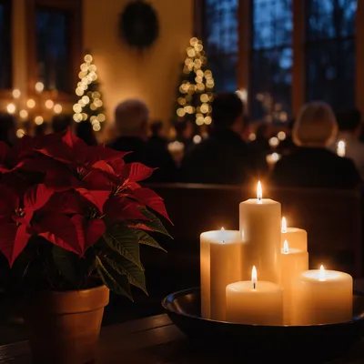 Christmas Eve Candlelight Service in Chapel