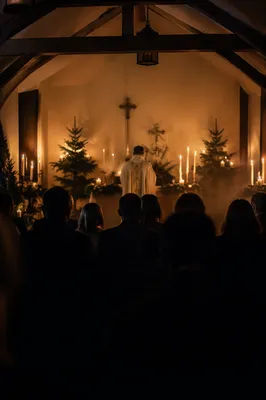Christmas Eve Candlelight Service in Chapel