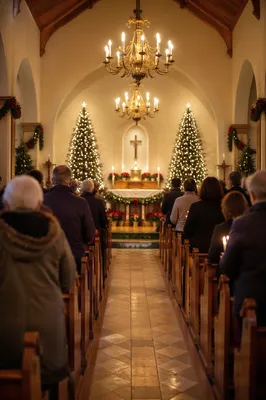 Christmas Eve Candlelight Service in Sanctuary