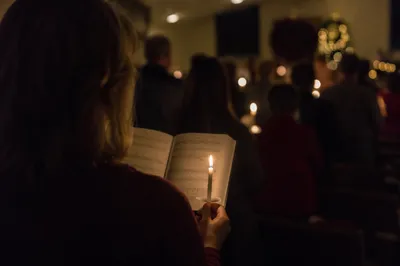 Christmas Eve Candlelight Service in Chapel
