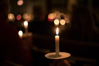 Christmas Eve Candlelight Service Flame