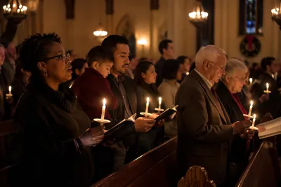 Christmas Eve Candlelight Congregation in Church