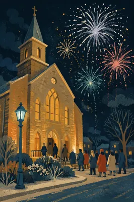 Midnight Watchnight Service at Historic Stone Church