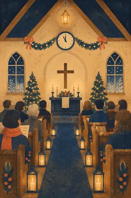 Midnight New Year Watchnight Church Service