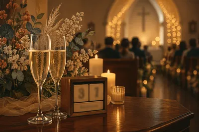 Midnight Watchnight Service with Sparkling Cider