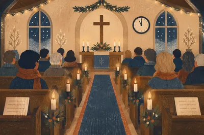 Midnight New Year Watchnight Church Service
