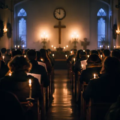 Midnight Watchnight Service in Neighborhood Church