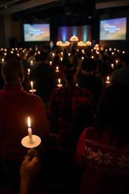 Midnight New Year Watchnight Candlelight Service