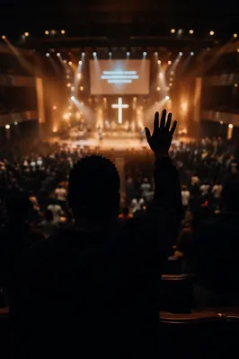 Midnight Watchnight Service in Contemporary Church