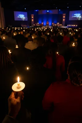 Midnight New Year Watchnight Candlelight Service