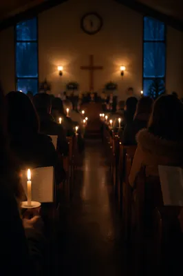 Midnight Watchnight Service in Neighborhood Church