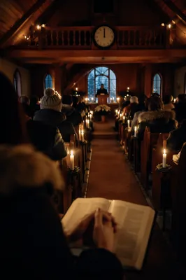 New Year Watchnight Service in Wooden Chapel