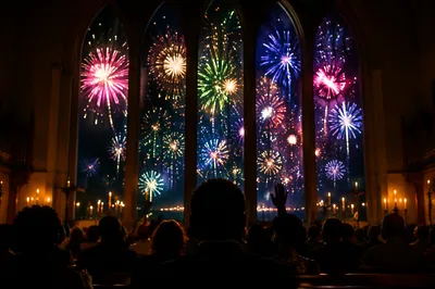 Midnight New Year Watchnight Church Service