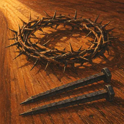 Crown of Thorns and Iron Nails