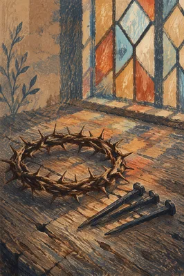 Crown of Thorns and Nails for Lent