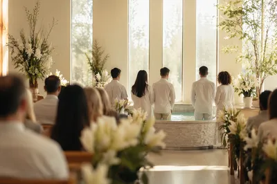 Easter Baptism Celebration for New Believers