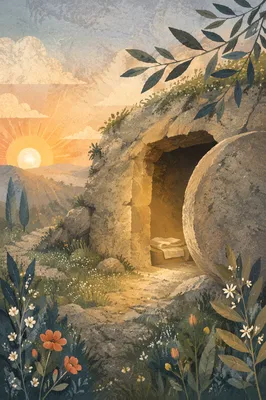 Empty Tomb at Spring Dawn