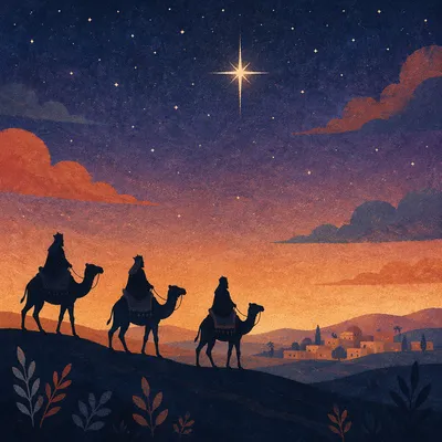 Epiphany Star Guides Desert Travelers