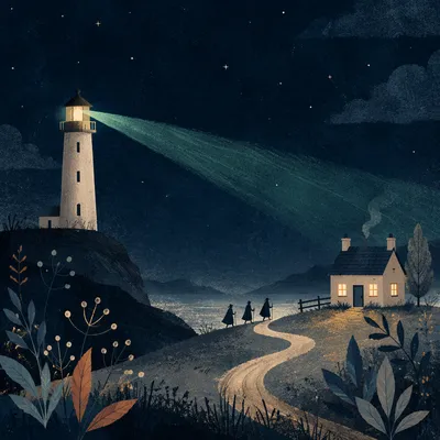 Epiphany Lighthouse Guides Night Travelers