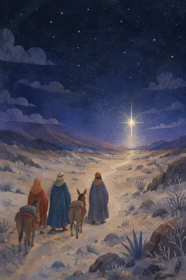 Epiphany Star Guides Winter Travelers