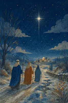 Epiphany Star Guides Winter Travelers