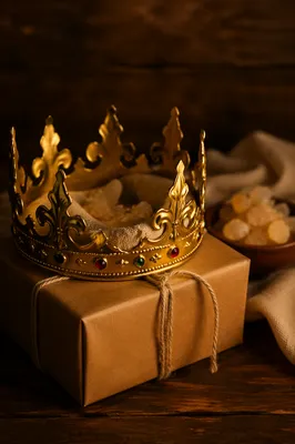 Epiphany Crown and Gifts Still Life