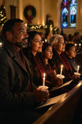 Family Candlelight Service on Christmas Eve
