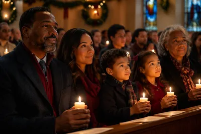 Family Candlelight Service on Christmas Eve