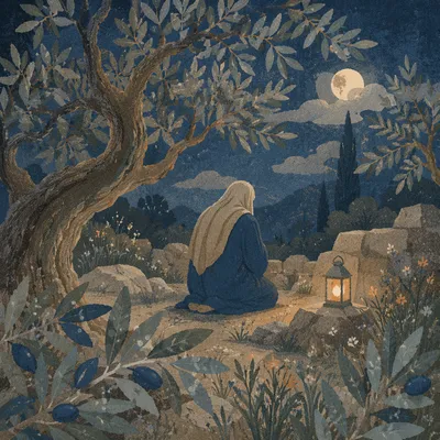 Gethsemane Olive Grove Night Vigil