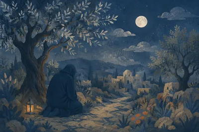 Gethsemane Olive Grove Night Prayer Vigil