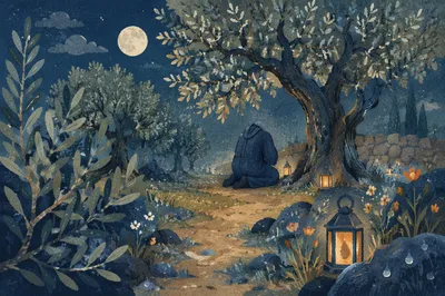 Gethsemane Olive Grove Night Prayer