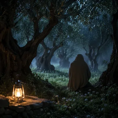 Gethsemane Olive Grove Night Prayer