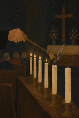 Good Friday Tenebrae Candle Extinguishing Service