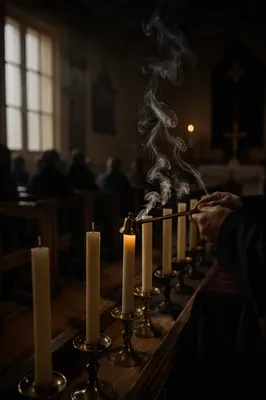 Good Friday Tenebrae Candle Extinguishing Service