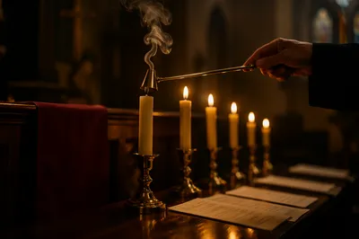 Good Friday Tenebrae Candle Extinguishing Service