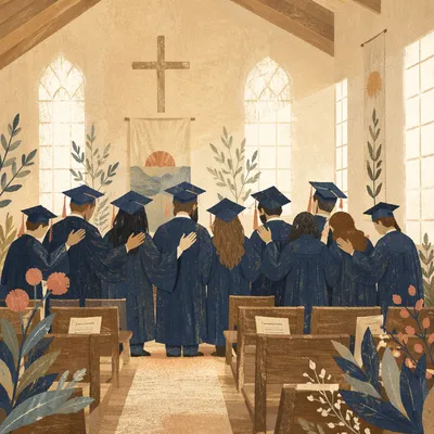 Graduation Sunday Blessing Prayer in Chapel