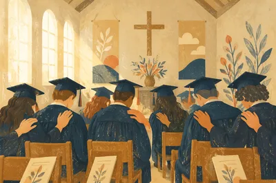 Graduation Sunday Blessing Prayer in Chapel