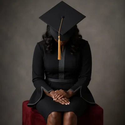 Graduation Sunday Prayer Portrait in Studio