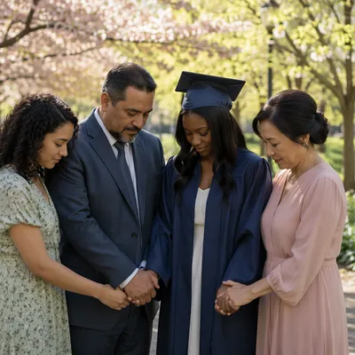 Graduation Sunday Family Prayer in Spring Park