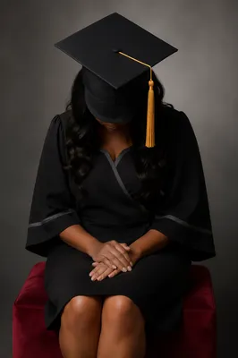 Graduation Sunday Prayer Portrait in Studio