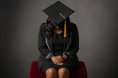 Graduation Sunday Prayer Portrait in Studio