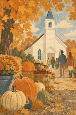 Autumn Harvest Festival at Wooden Chapel
